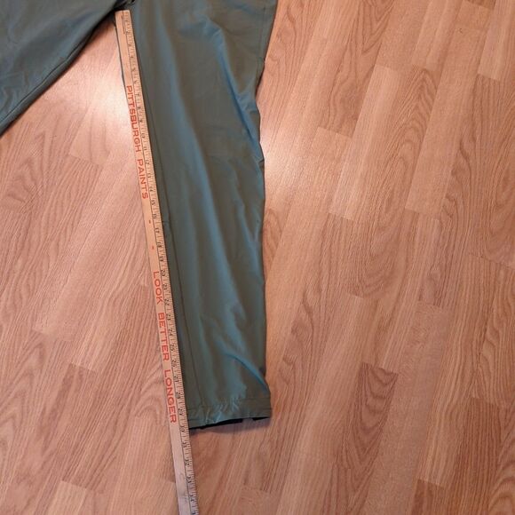 On Cloud On Running Active Pants Mens Large Olive Green Stretch Workout - Picture 5 of 10